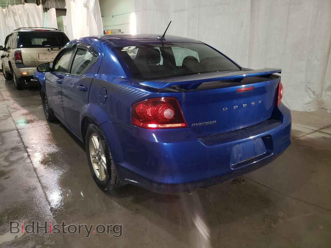 2013 DODGE AVENGER - VIN: 1C3CDZAG1DN710703 - Фото 3