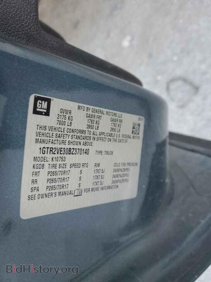 2011 GMC SIERRA - VIN: 1GTR2VE30BZ370140 - Фото 10