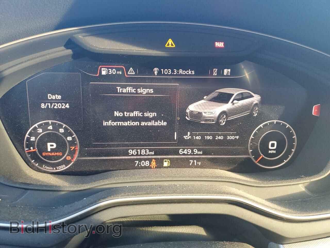 2018 AUDI A4 - VIN: WAUENAF42JA187404 - Фото 9