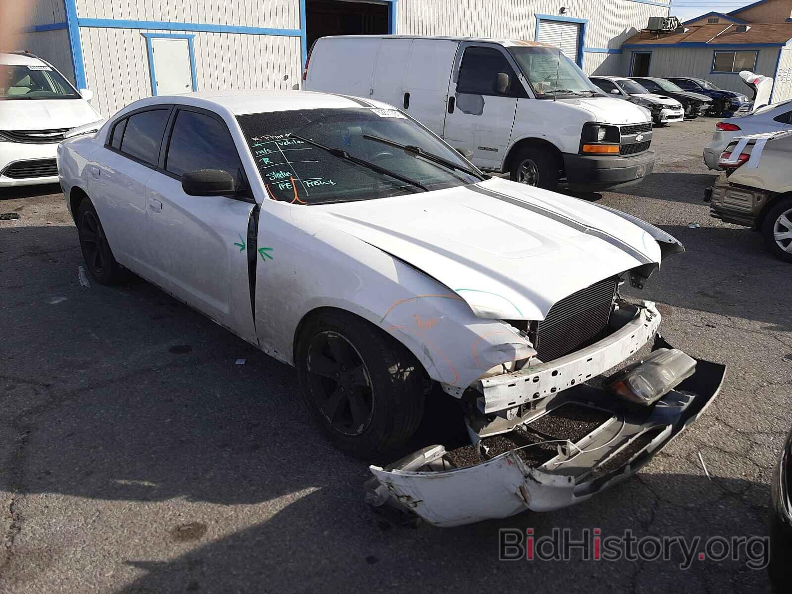 Photo 2C3CDXBG8EH168996 - DODGE CHARGER 2014