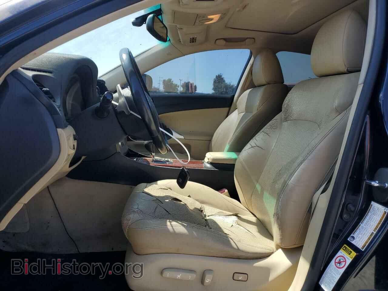 2008 LEXUS IS - VIN: JTHBK262182060276 - Фото 7