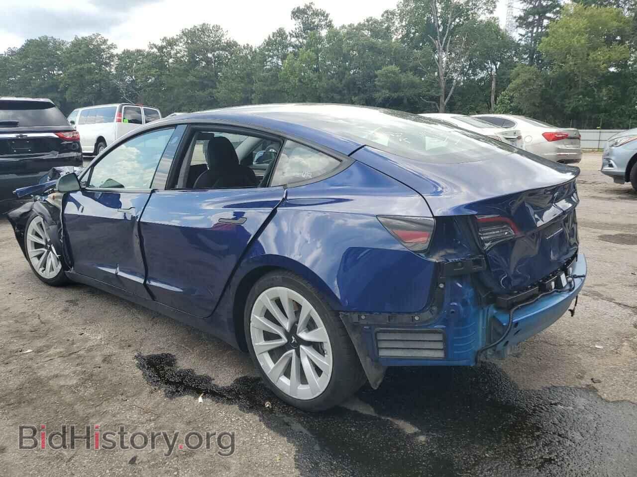 2022 TESLA MODEL 3 - VIN: 5YJ3E1EAXNF370838 - Фото 2