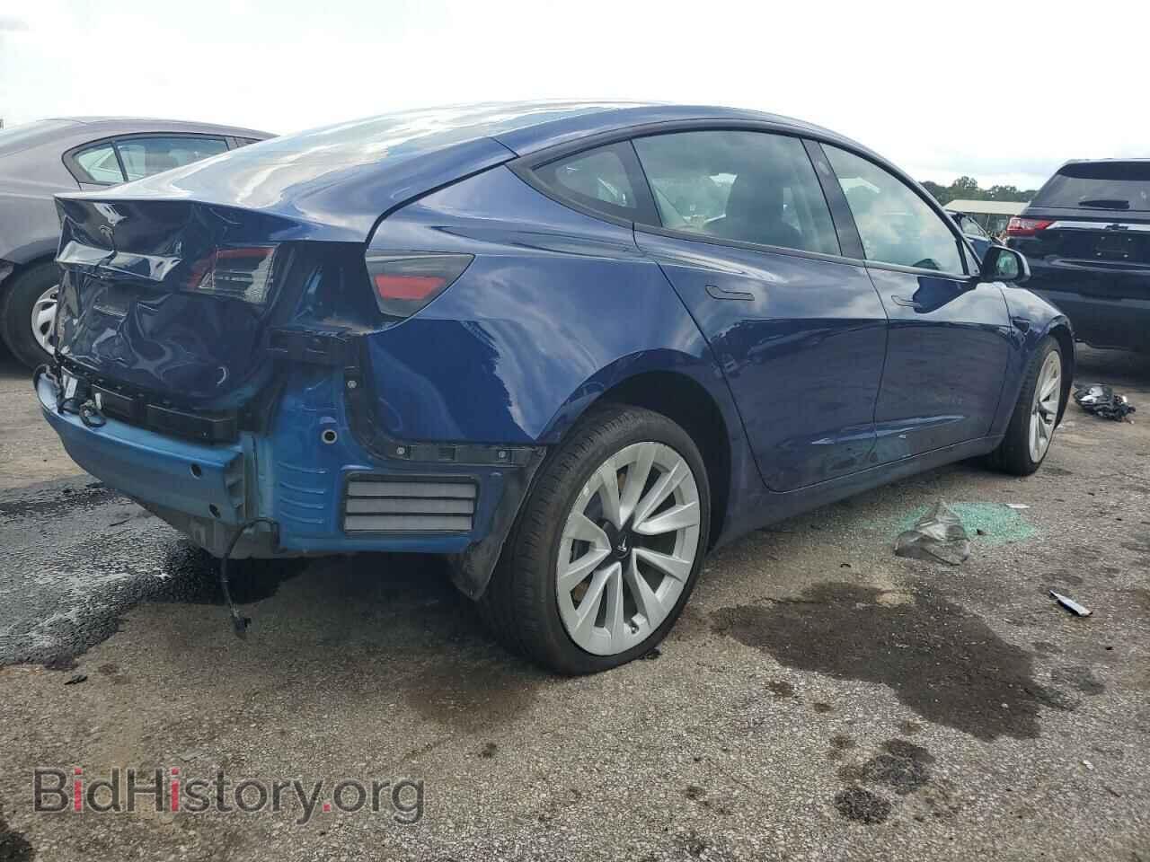 2022 TESLA MODEL 3 - VIN: 5YJ3E1EAXNF370838 - Фото 3