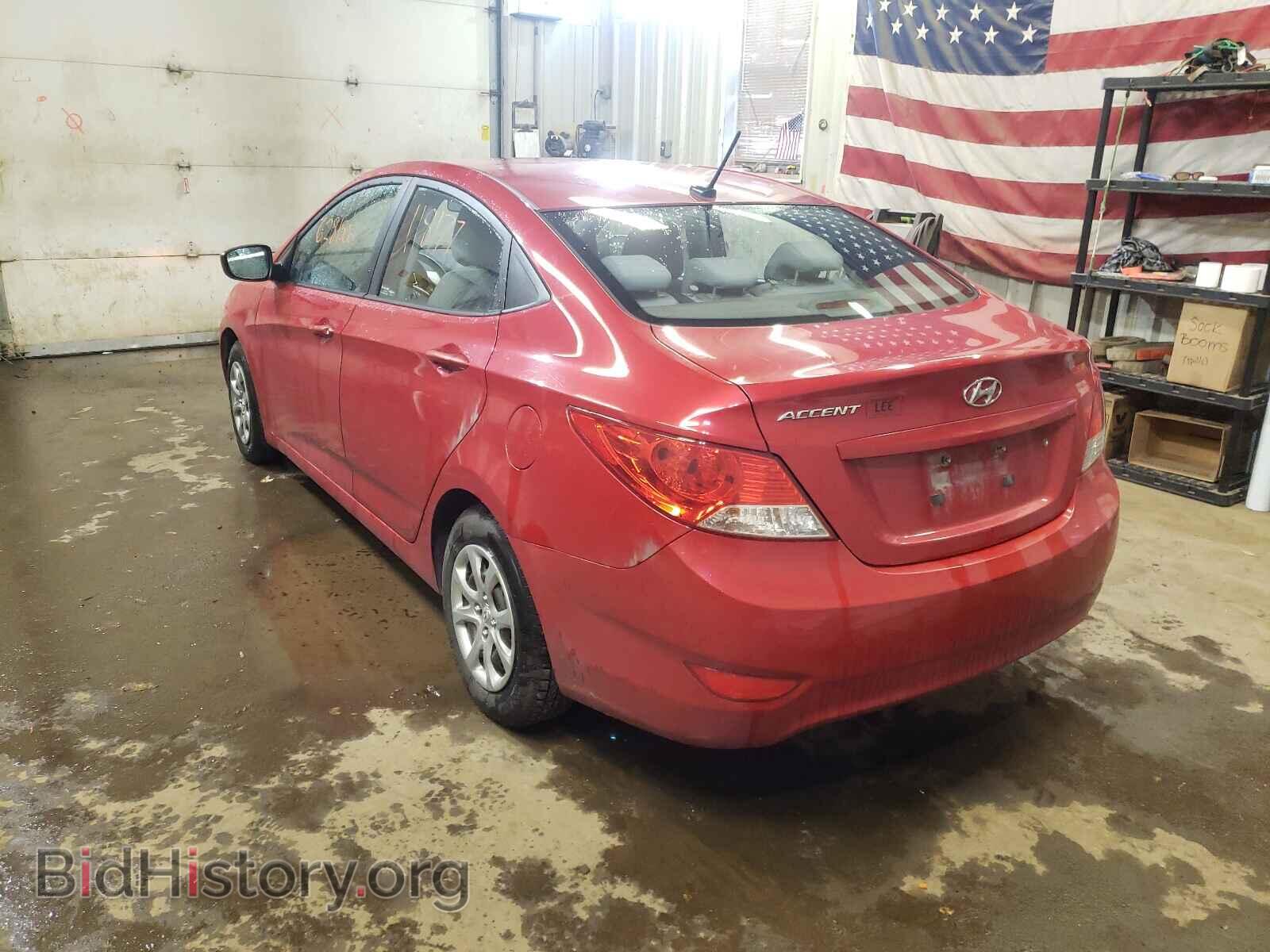 2013 HYUNDAI ACCENT - VIN: KMHCT4AE9DU369584 - Фото 3