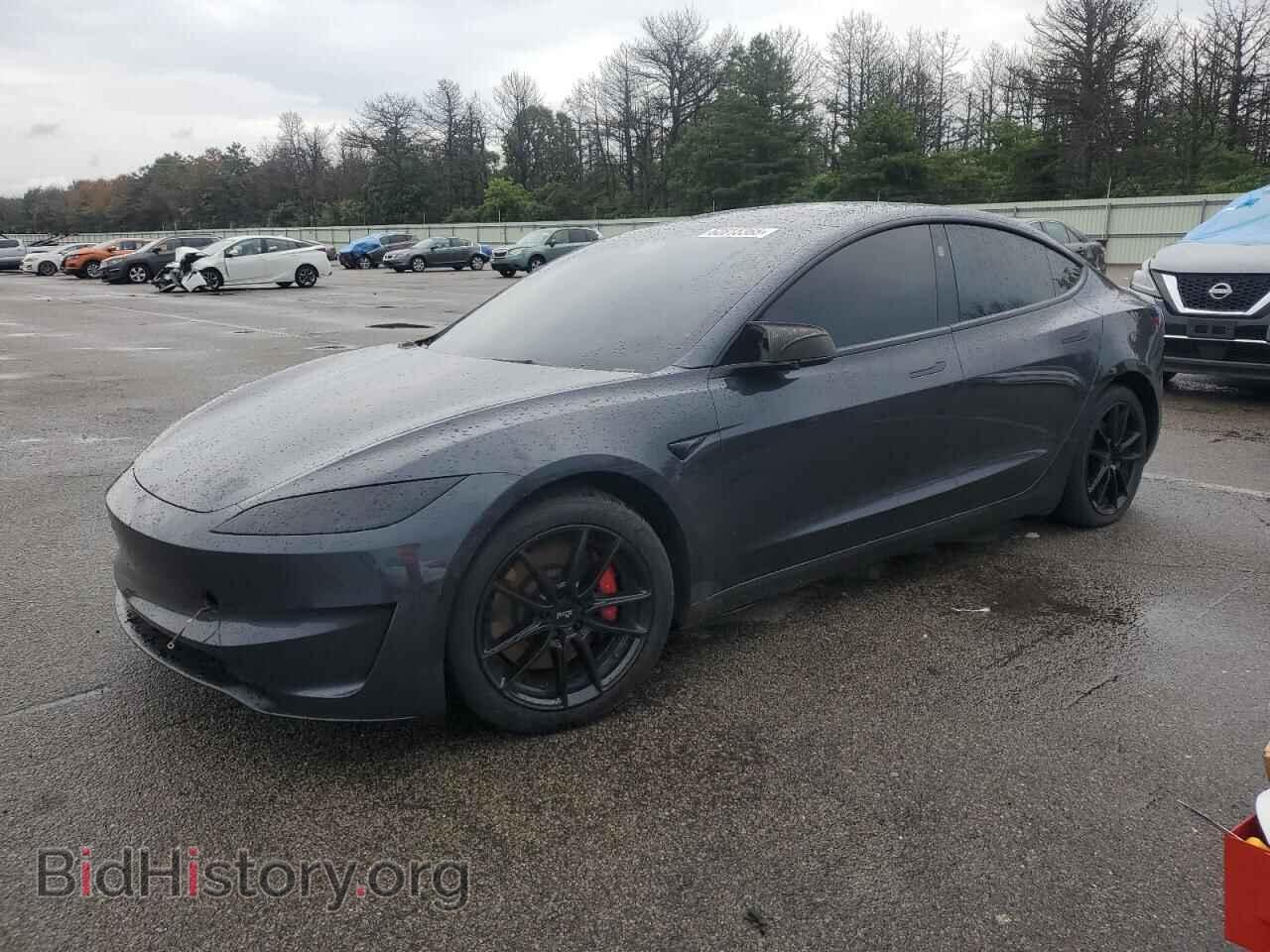 Photo 5YJ3E1ET4RF843298 - TESLA MODEL 3 2024