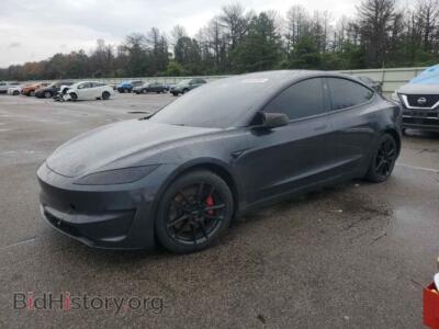 2024 Tesla MODEL 3, серый — VIN 5YJ3E1ET4RF843298, Copart