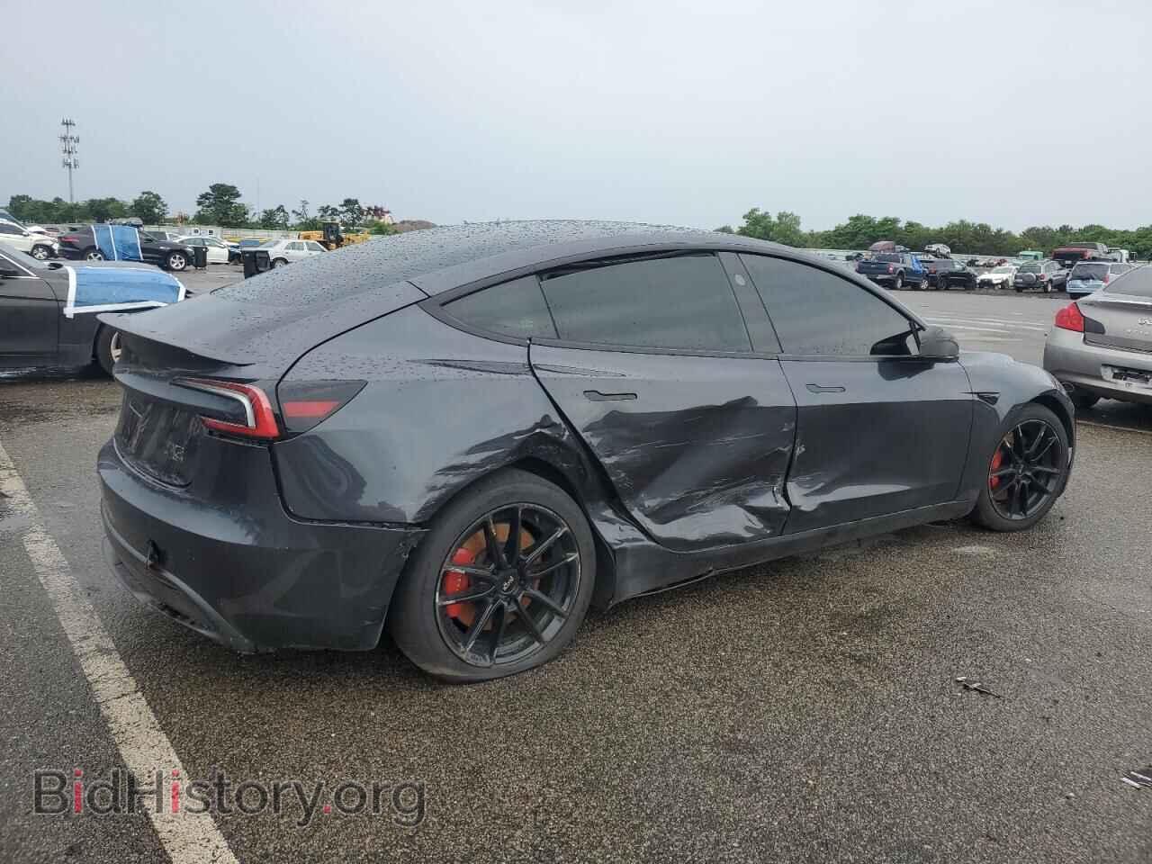 2024 TESLA MODEL 3 - VIN: 5YJ3E1ET4RF843298 - Фото 3