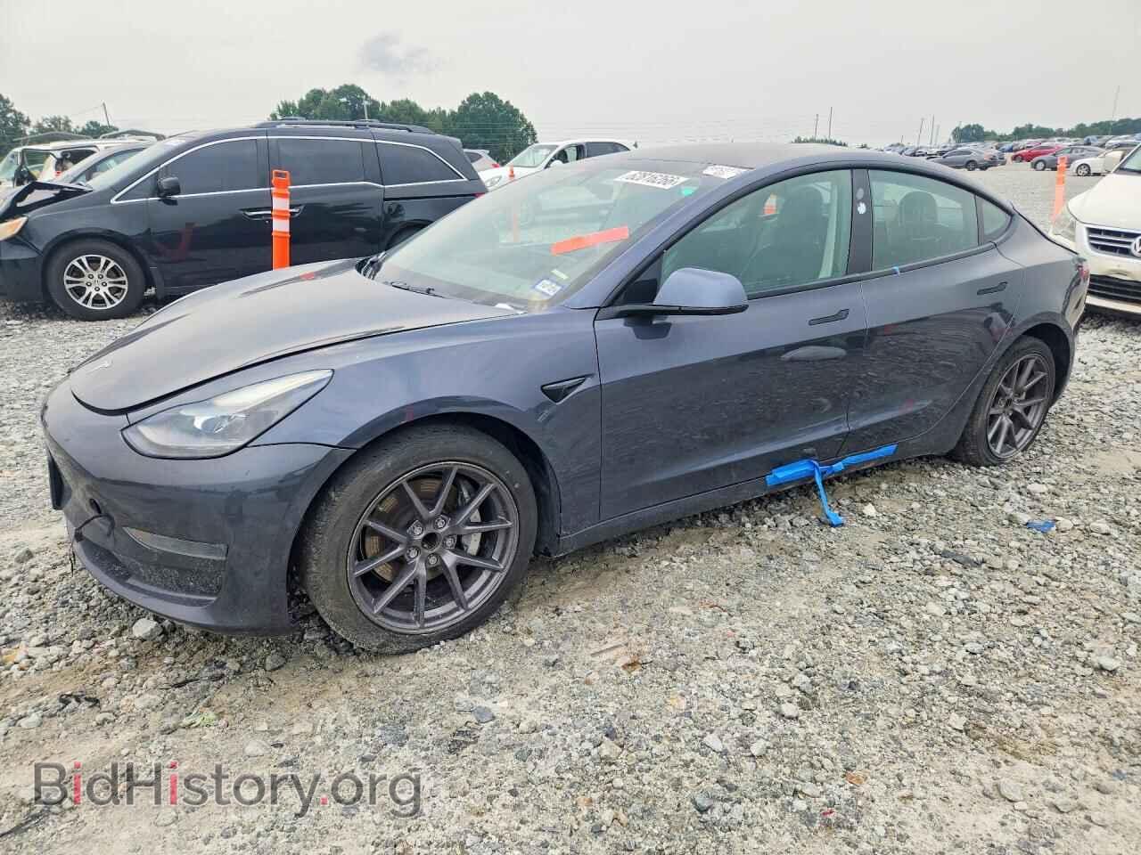 Photo 5YJ3E1EA0MF090019 - TESLA MODEL 3 2021