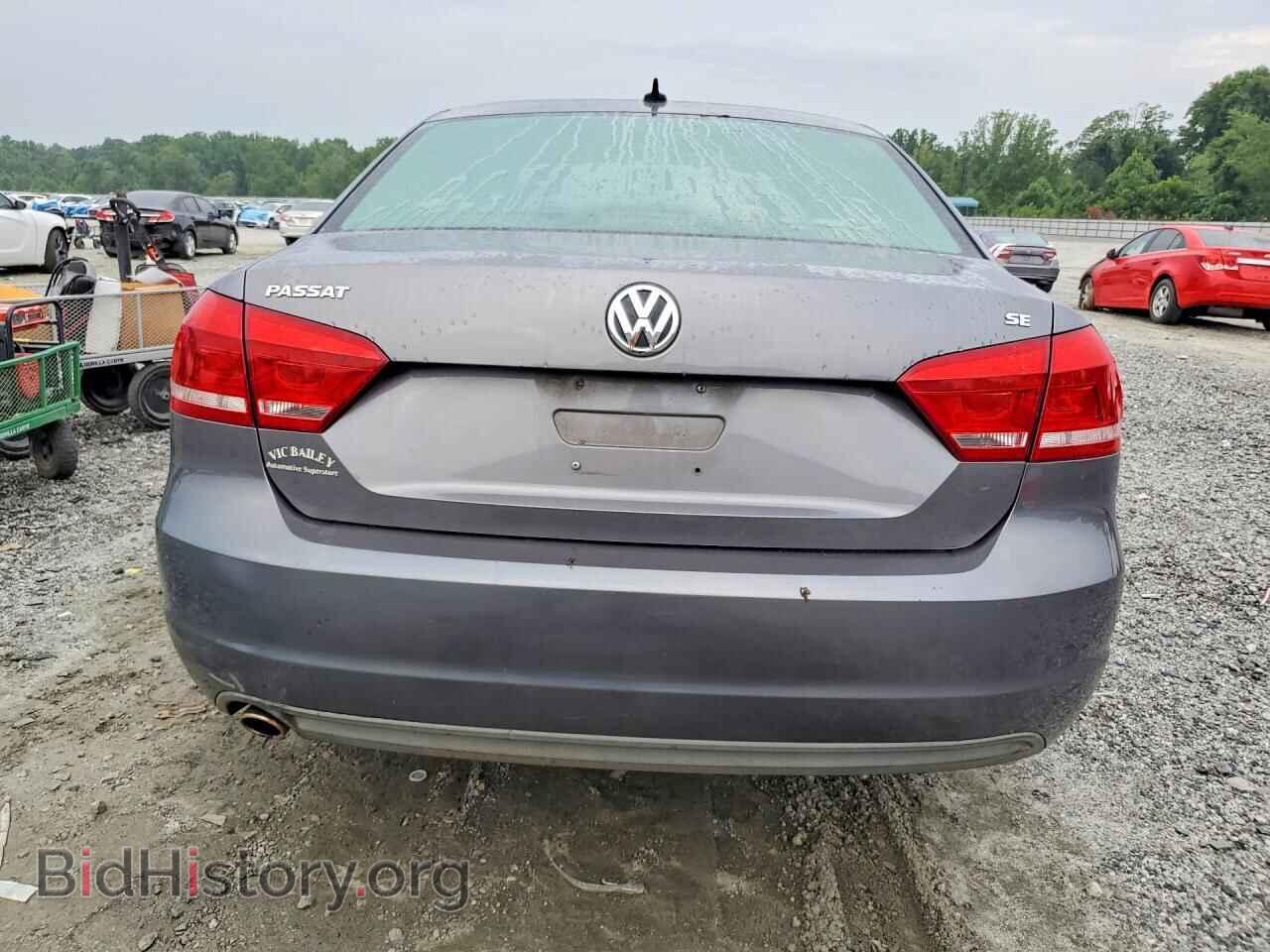 2012 VOLKSWAGEN PASSAT - VIN: 1VWBP7A32CC062117 - Фото 6