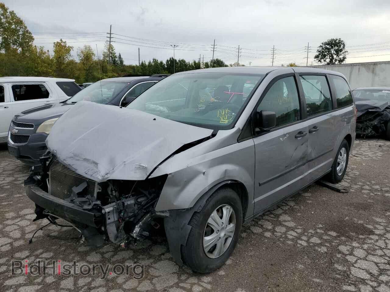 2013 DODGE CARAVAN - VIN: 2C4RDGBG3DR587708 - Фото 2