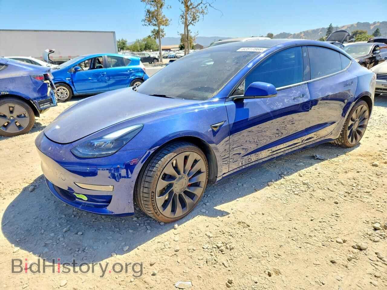 Фотография 5YJ3E1EC3PF488380 - TESLA MODEL 3 2023
