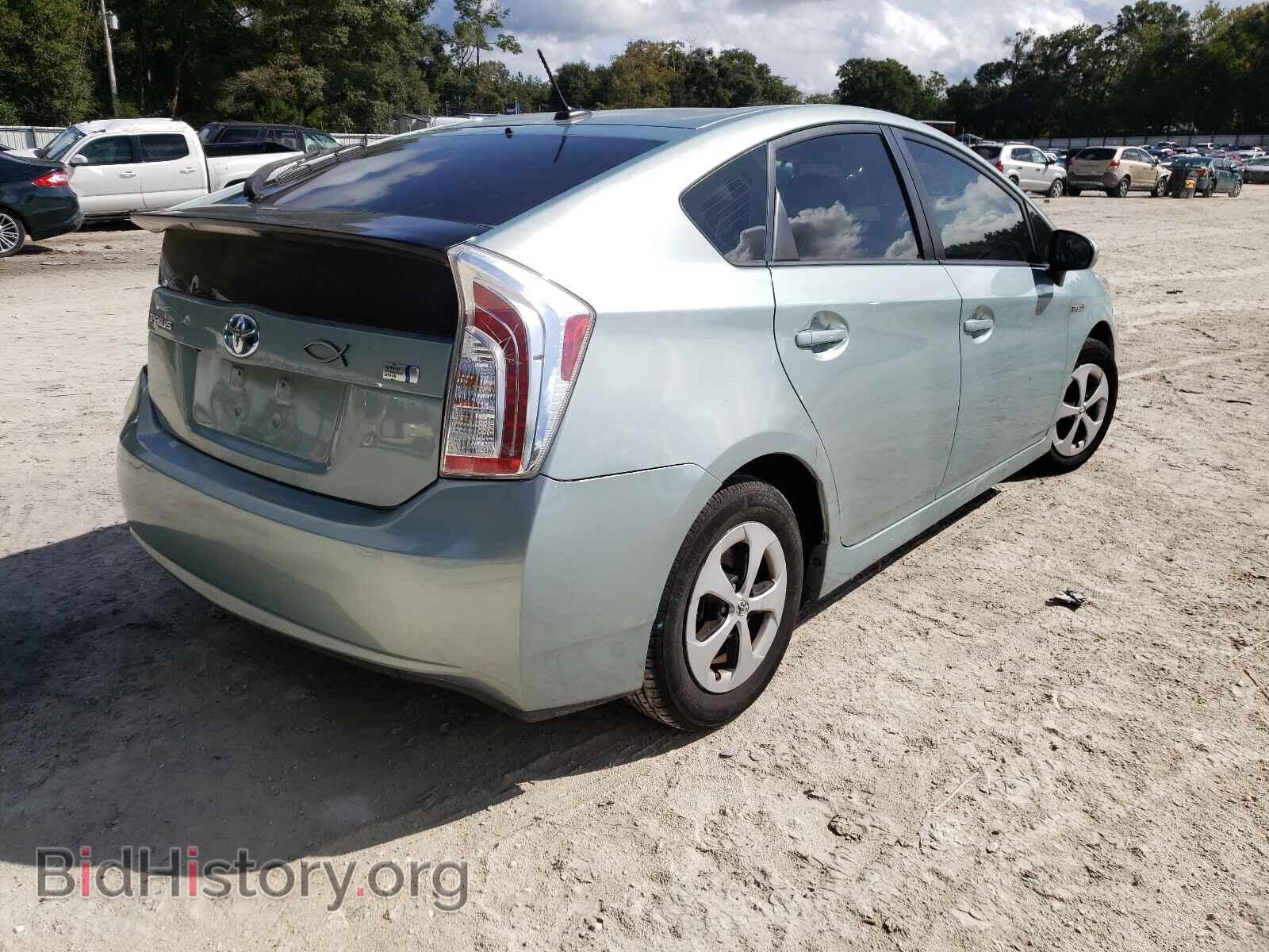 2014 TOYOTA PRIUS - VIN: JTDKN3DU4E1859523 - Фото 4