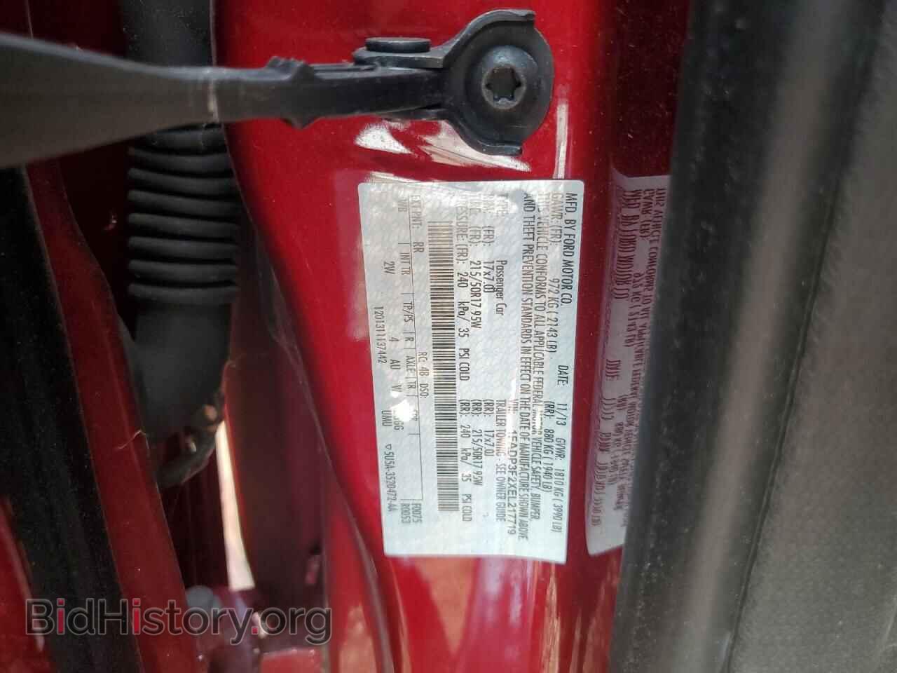 2014 FORD FOCUS - VIN: 1FADP3F2XEL217719 - Фото 14