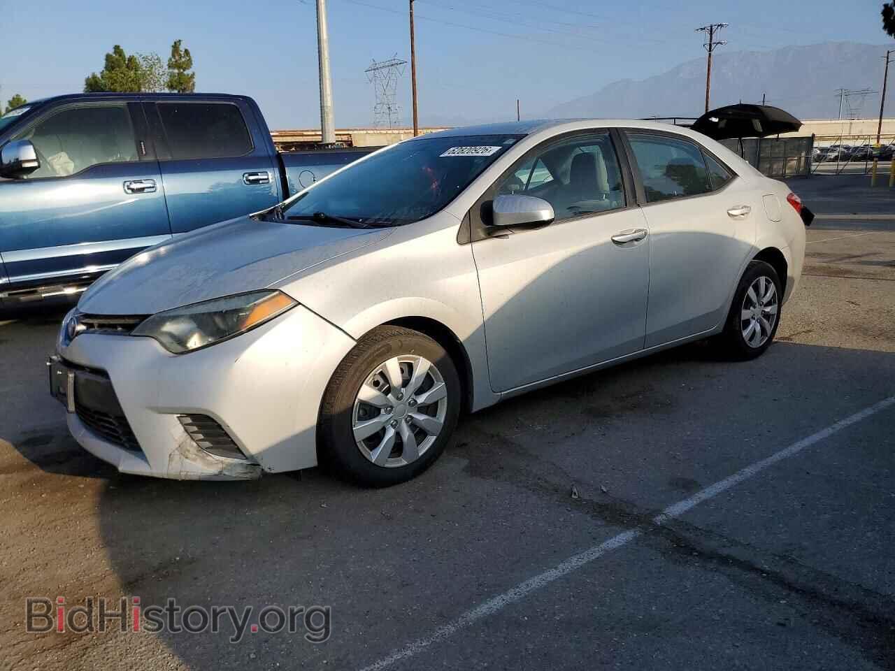 Photo 2T1BURHEXFC258137 - TOYOTA COROLLA 2015