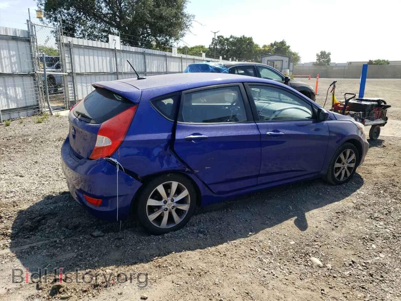 2012 HYUNDAI ACCENT - VIN: KMHCU5AE4CU020057 - Фото 3