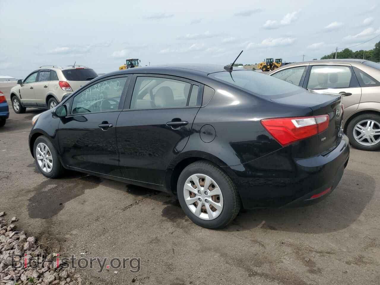 2014 KIA RIO - VIN: KNADM4A3XE6351408 - Фото 2