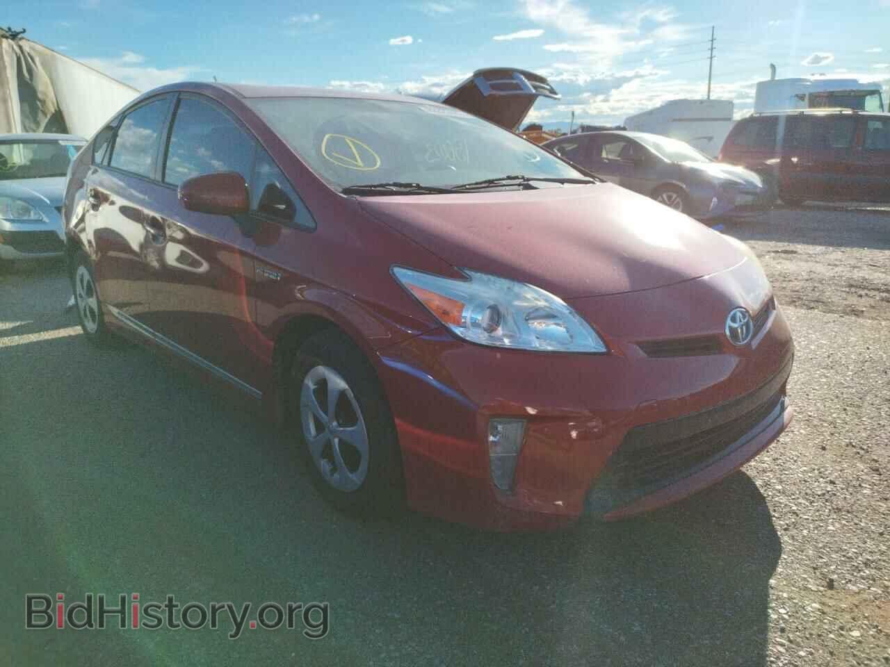 Фотография JTDKN3DU7E0367610 - TOYOTA PRIUS 2014