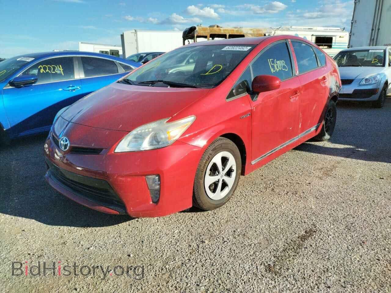 2014 TOYOTA PRIUS - VIN: JTDKN3DU7E0367610 - Фото 2