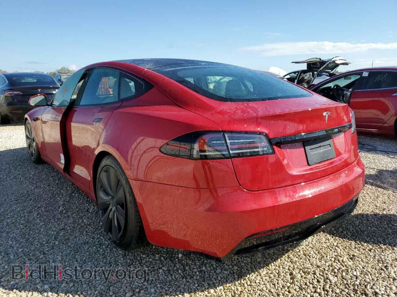 2022 TESLA MODEL S - VIN: 5YJSA1E57NF490462 - Фото 3