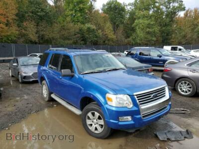 2010 Ford EXPLORER Explorer X, синий — VIN 1FMEU7DE6AUA59634, Copart