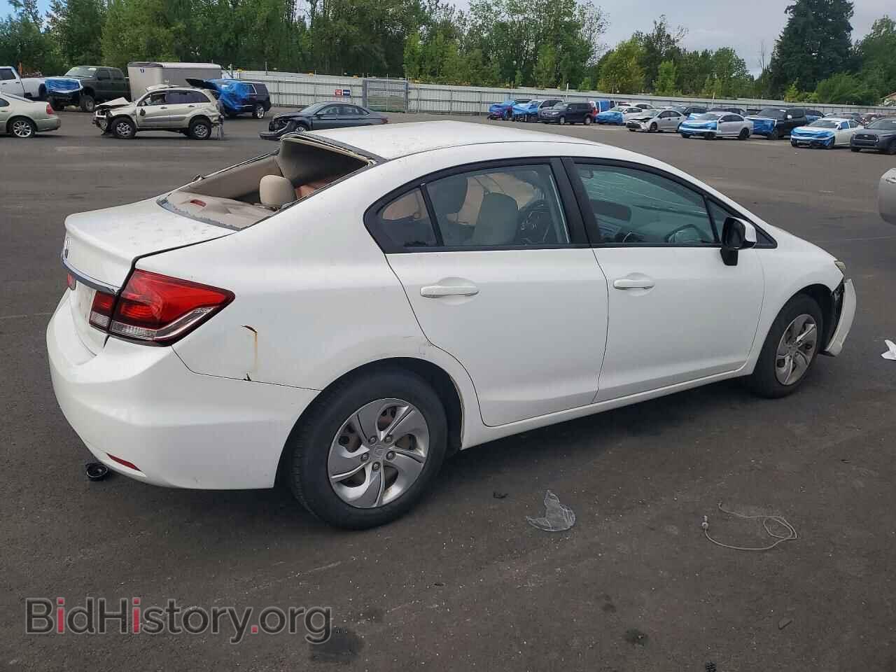 2013 HONDA CIVIC - VIN: 19XFB2F50DE273603 - Фото 3