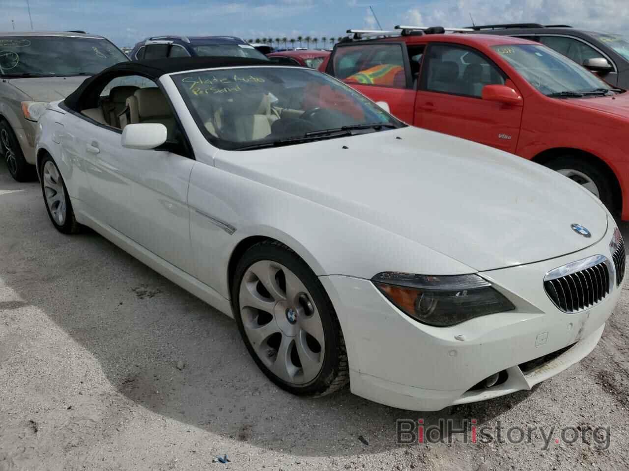 Photo WBAEK13486CN80199 - BMW 6 SERIES 2006