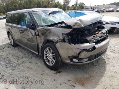 2014 Ford FLEX Flex SEL, серый — VIN 2FMGK5C8XEBD13758, Copart