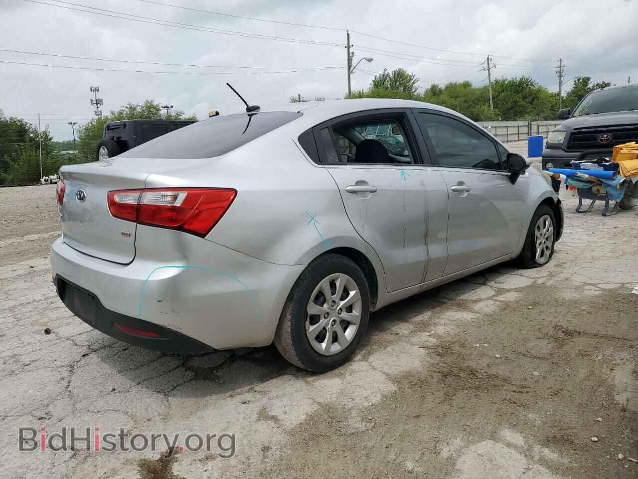 2012 KIA RIO - VIN: KNADM4A32C6074783 - Фото 3
