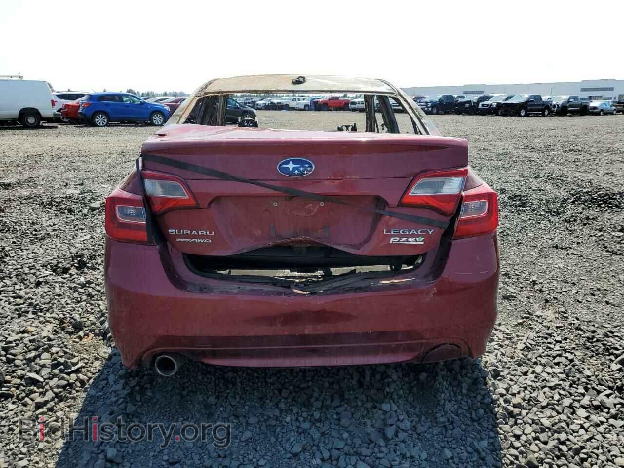 2017 SUBARU LEGACY - VIN: 4S3BNAH65H3052257 - Фото 6