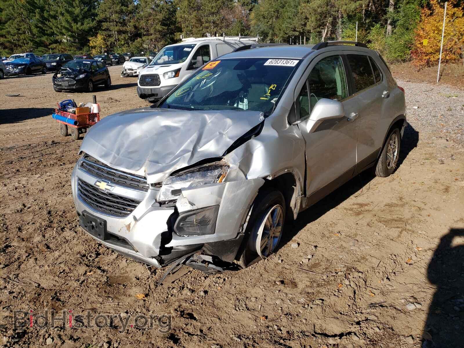 2015 CHEVROLET TRAX - VIN: KL7CJRSB2FB132104 - Фото 2