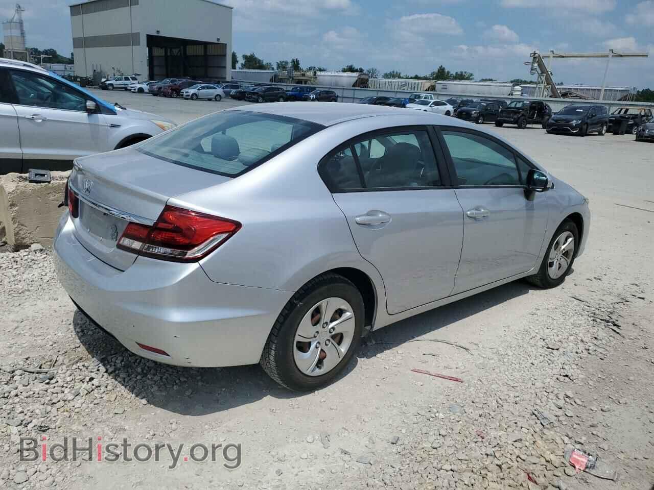 2014 HONDA CIVIC - VIN: 19XFB2F58EE039307 - Фото 3