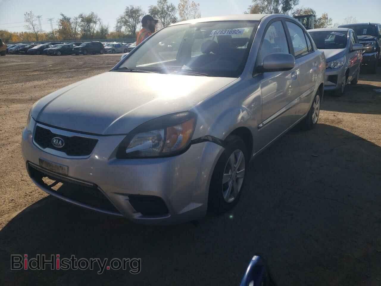 2011 KIA RIO - VIN: KNADH4A35B6736276 - Фото 2