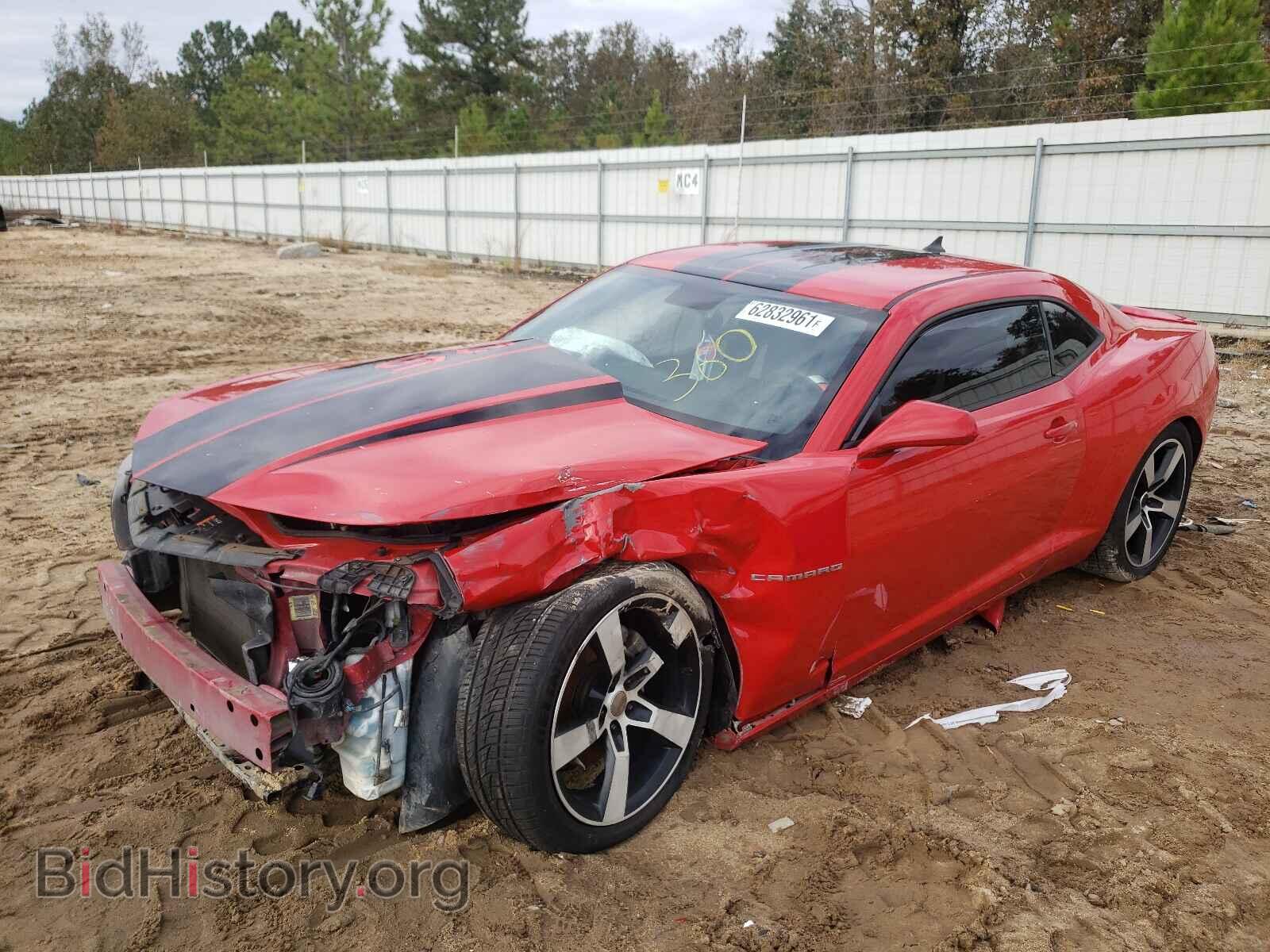 2012 CHEVROLET CAMARO - VIN: 2G1FA1E3XC9200211 - Фото 2