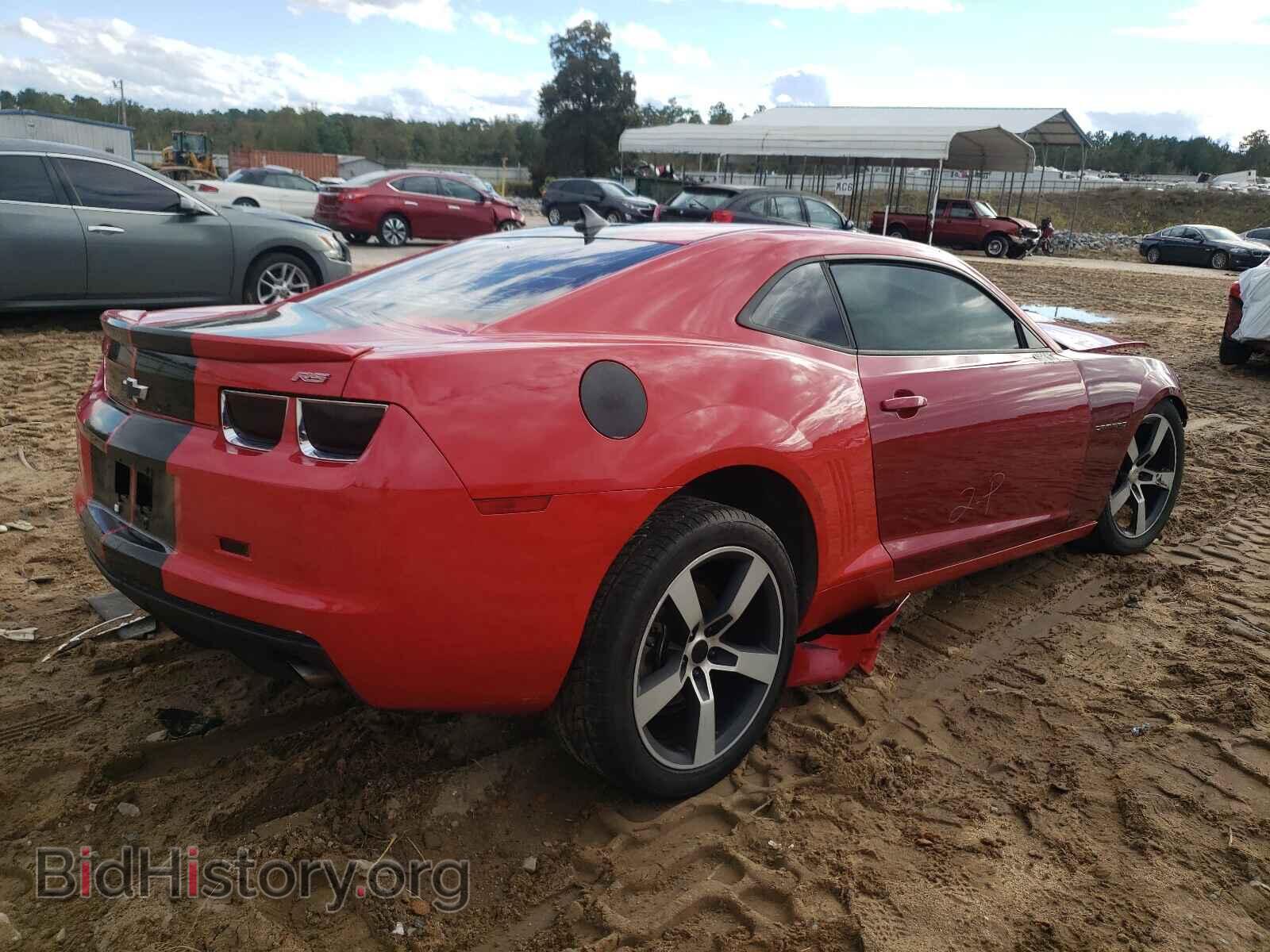 2012 CHEVROLET CAMARO - VIN: 2G1FA1E3XC9200211 - Фото 4