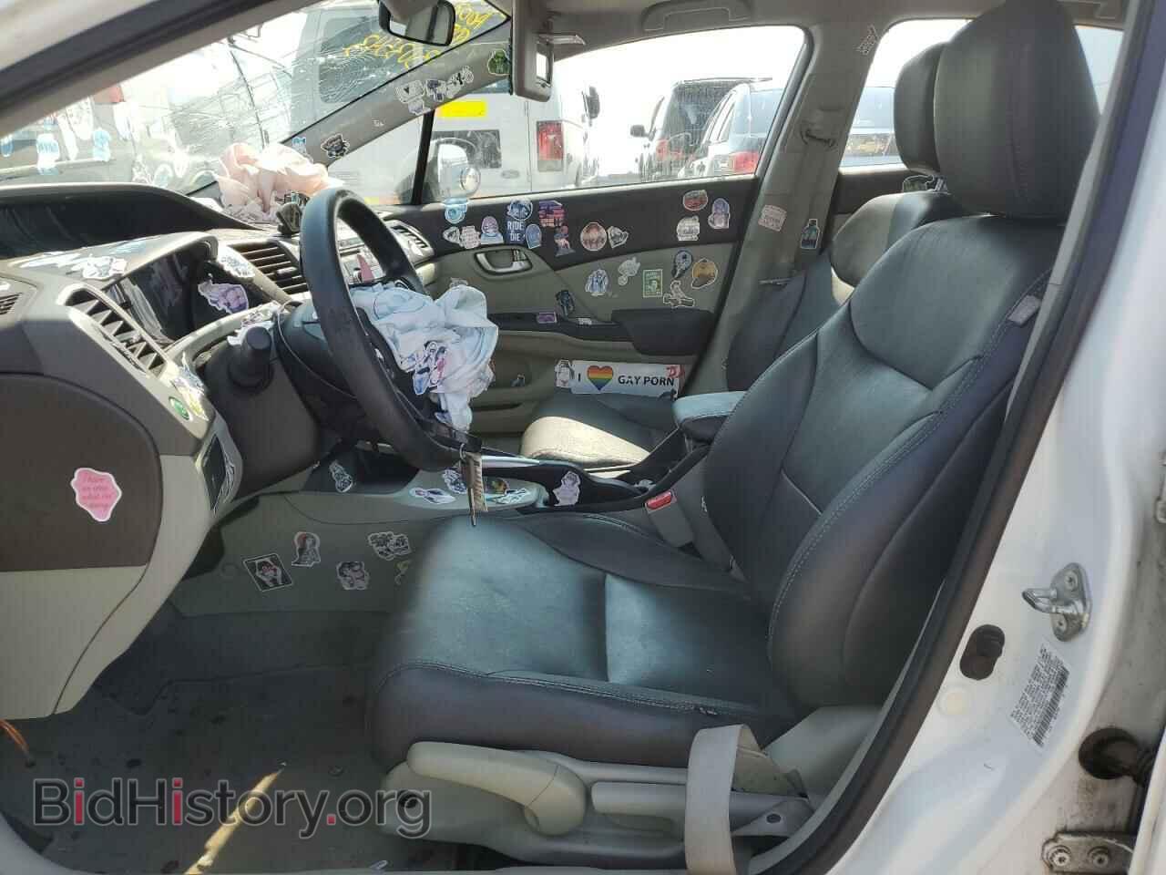 2012 HONDA CIVIC - VIN: 19XFB2F85CE303543 - Фото 7
