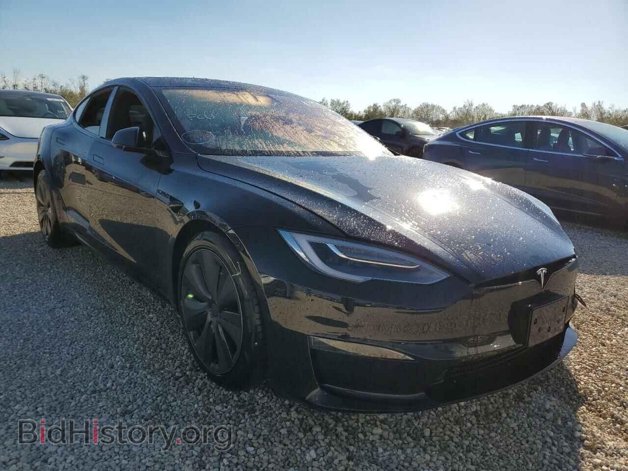 Photo 5YJSA1E58MF455427 - TESLA MODEL S 2021