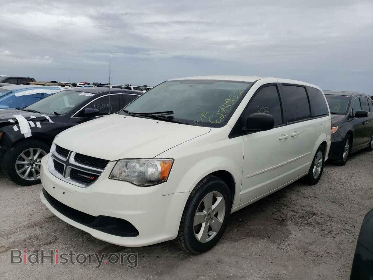 2013 DODGE CARAVAN - VIN: 2C4RDGBG3DR682057 - Фото 2