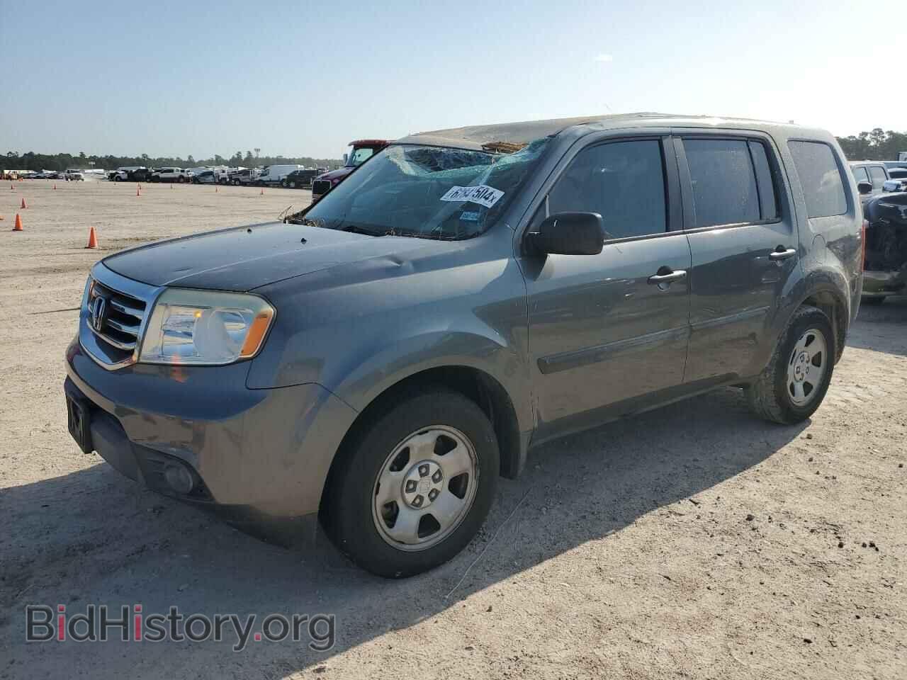 Photo 5FNYF3H20DB037324 - HONDA PILOT 2013