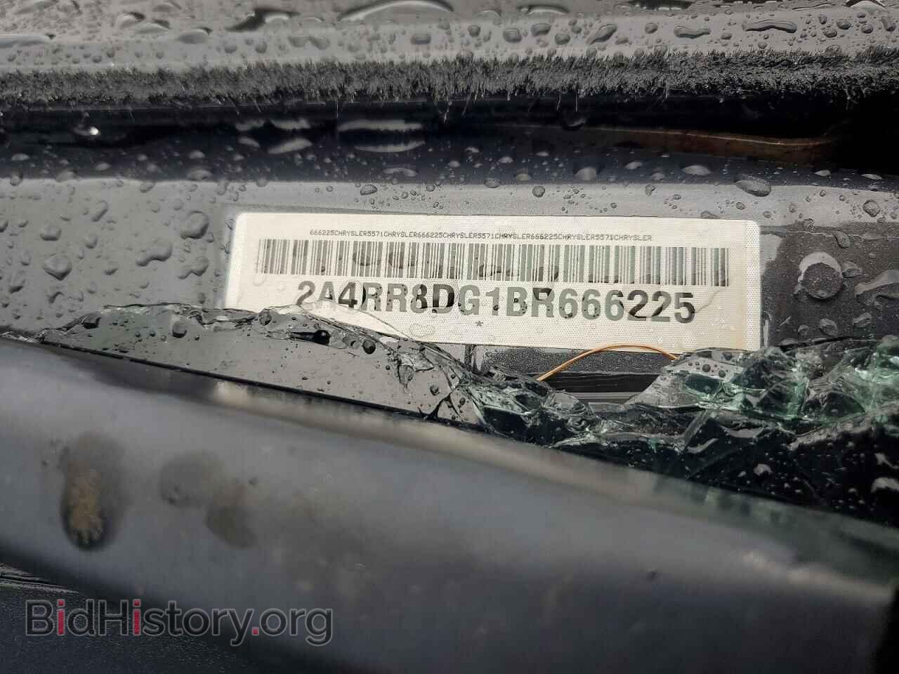 2011 CHRYSLER MINIVAN - VIN: 2A4RR8DG1BR666225 - Фото 13