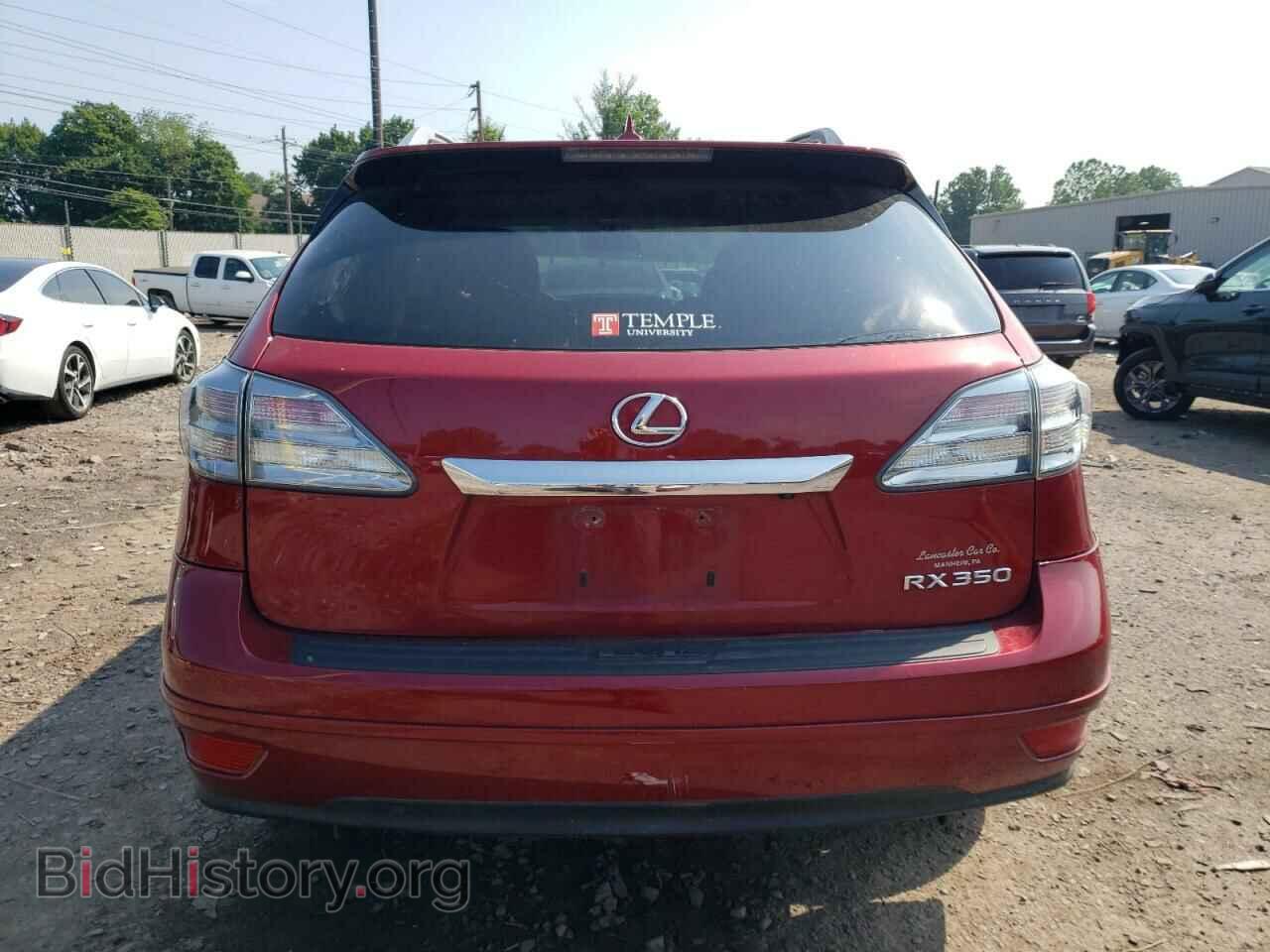 2011 LEXUS RX350 - VIN: 2T2BK1BA1BC081822 - Фото 6