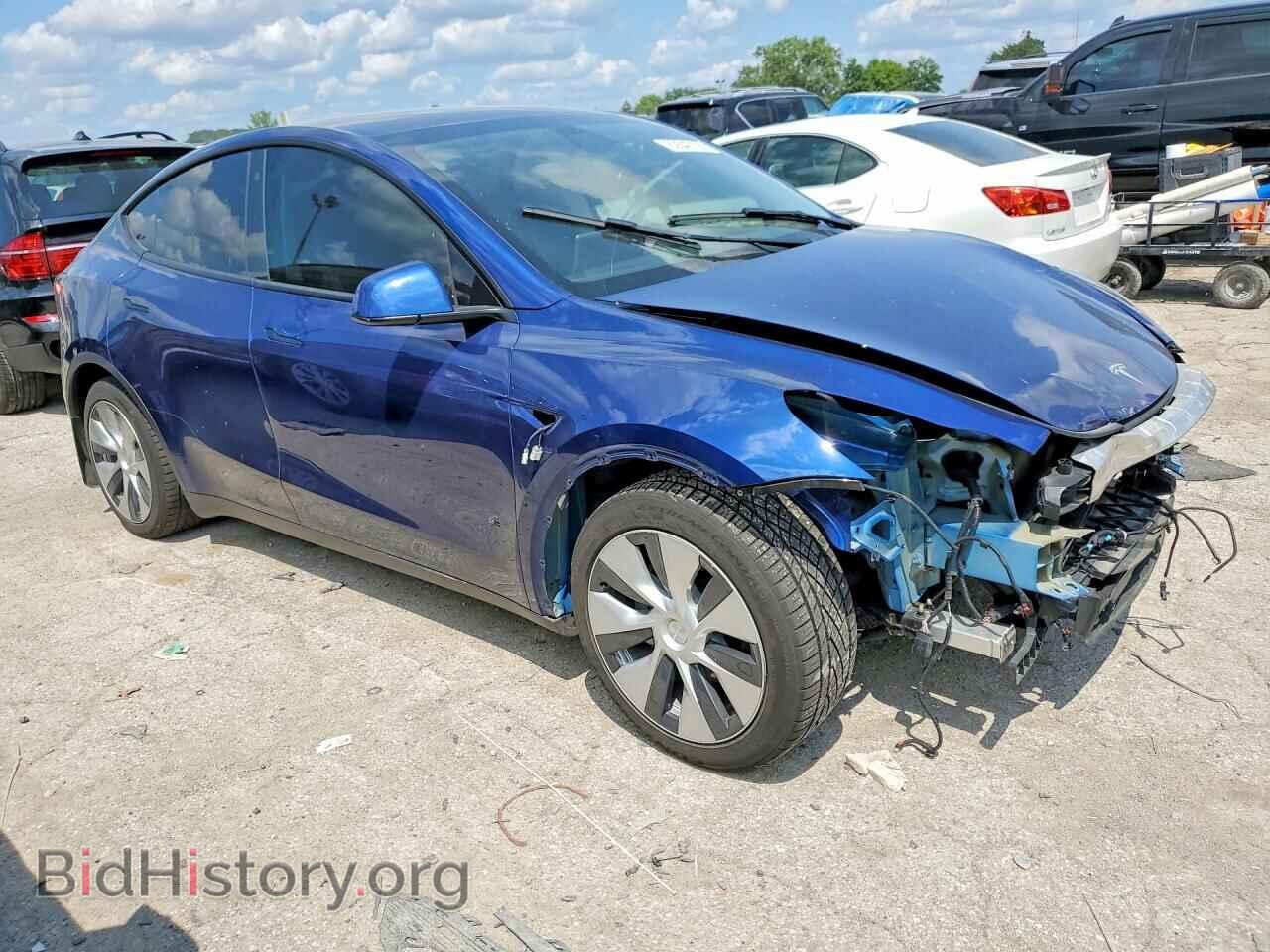 2021 TESLA MODEL Y - VIN: 5YJYGAEE9MF284454 - Фото 4