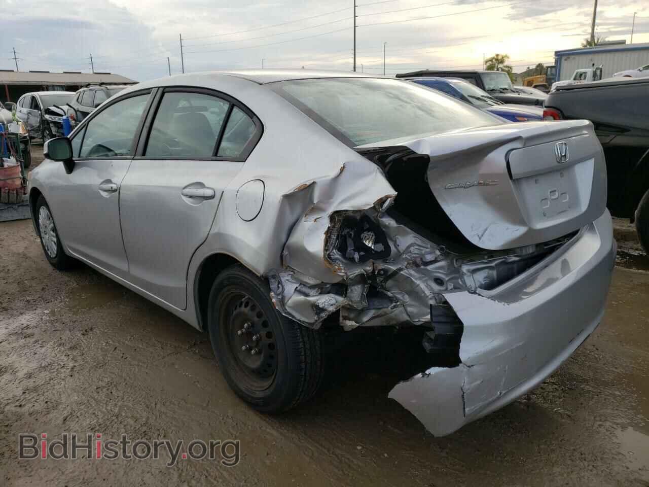 2012 HONDA CIVIC - VIN: 2HGFB2F57CH324163 - Фото 3