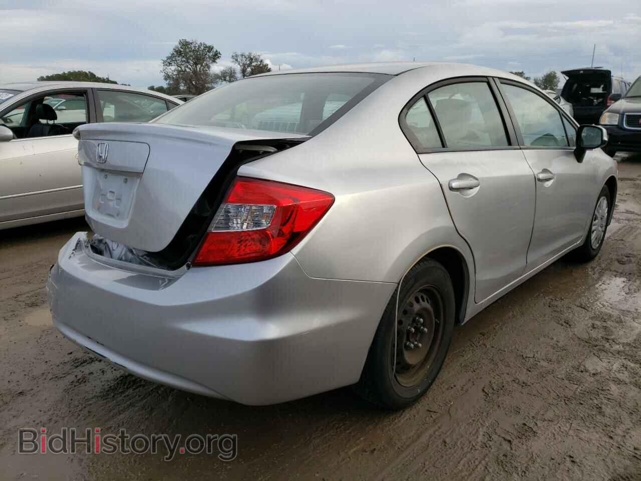 2012 HONDA CIVIC - VIN: 2HGFB2F57CH324163 - Фото 4