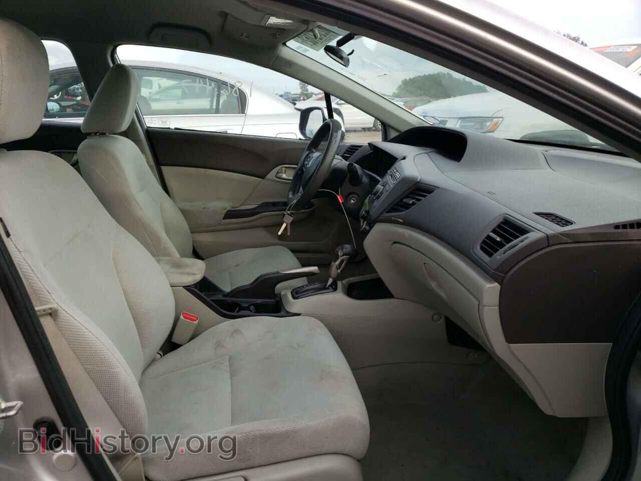 2012 HONDA CIVIC - VIN: 2HGFB2F57CH324163 - Фото 5