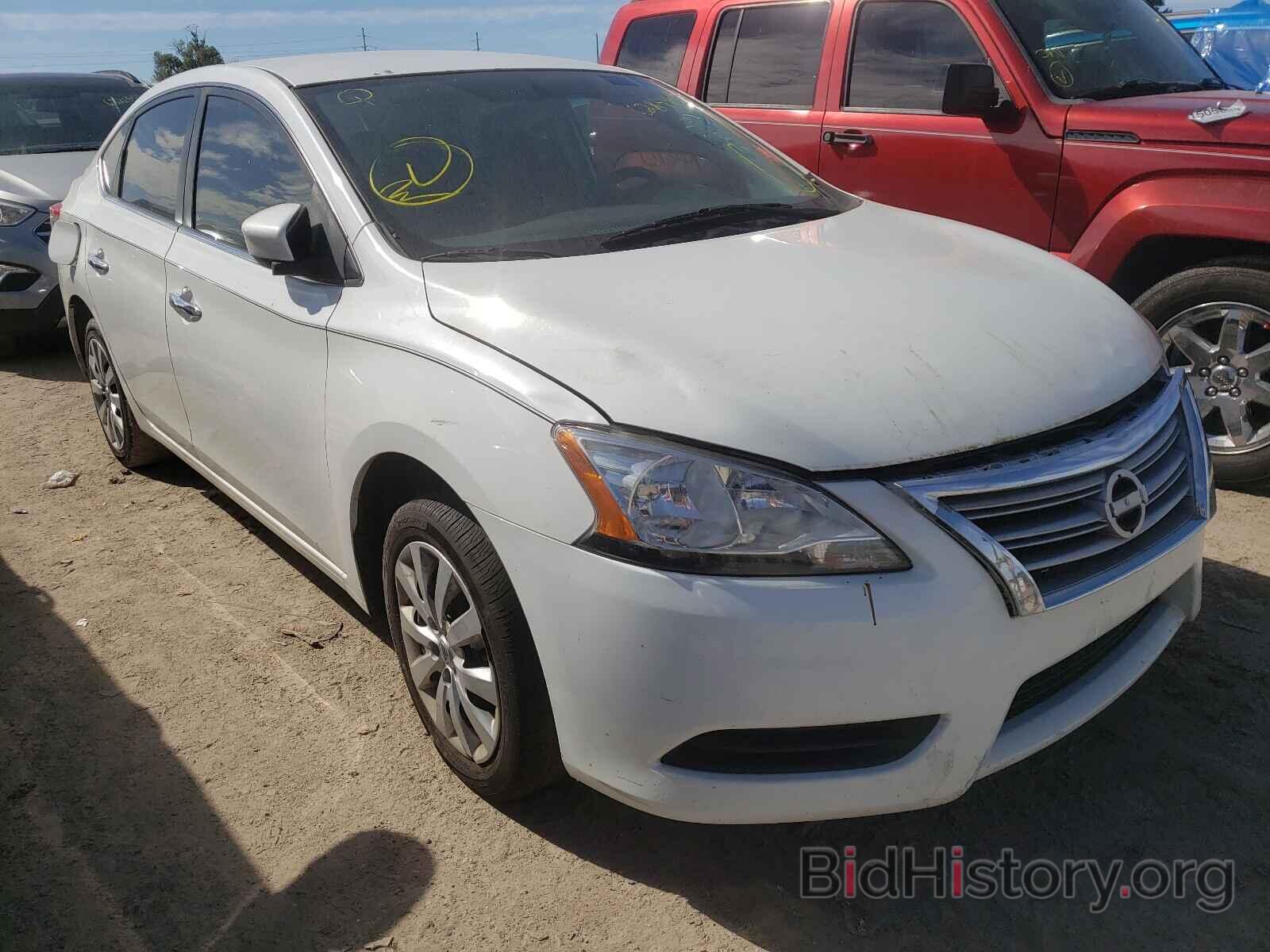 Photo 3N1AB7APXEY308151 - NISSAN SENTRA 2014