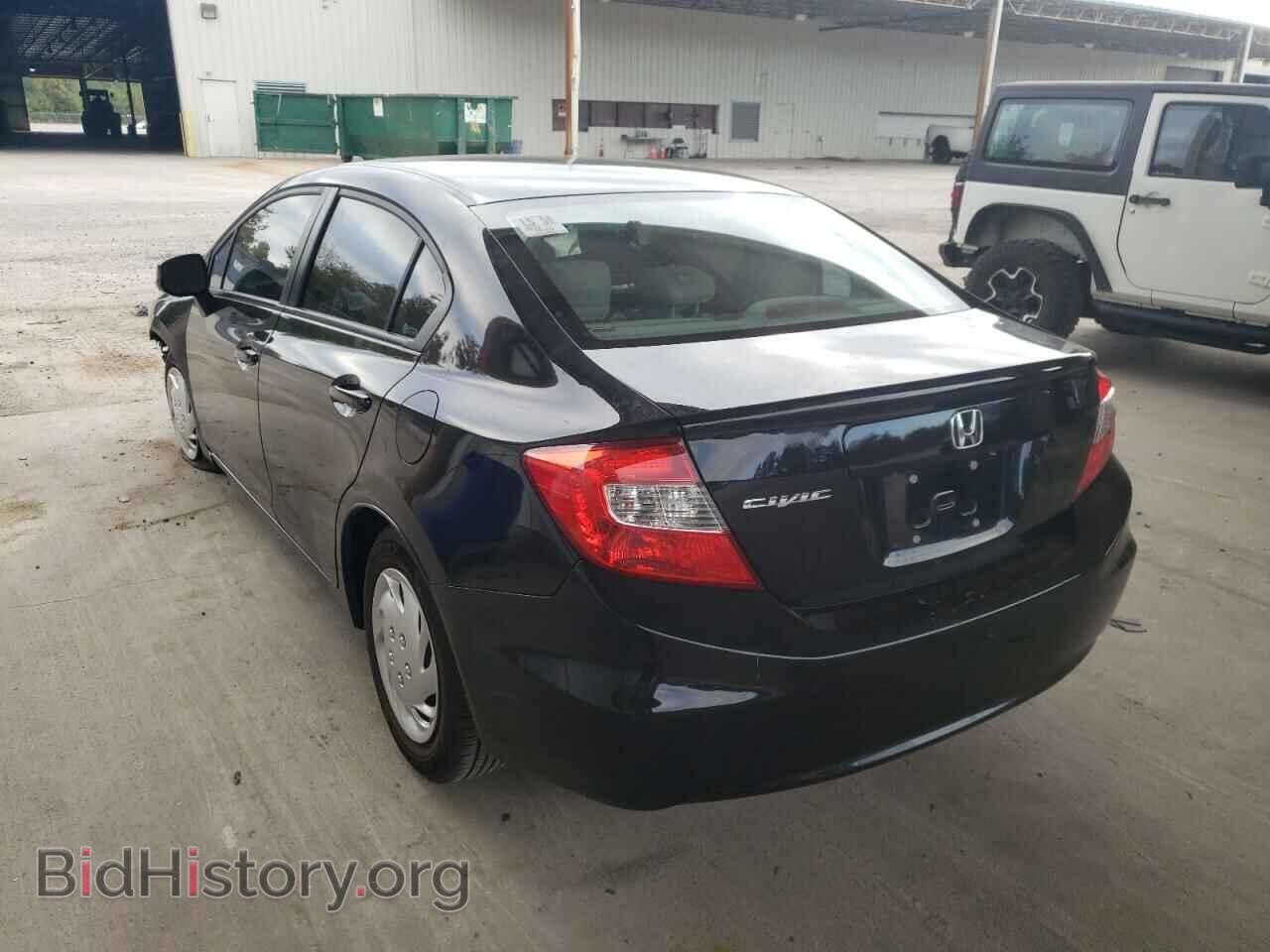 2012 HONDA CIVIC - VIN: 19XFB2F51CE053952 - Фото 3