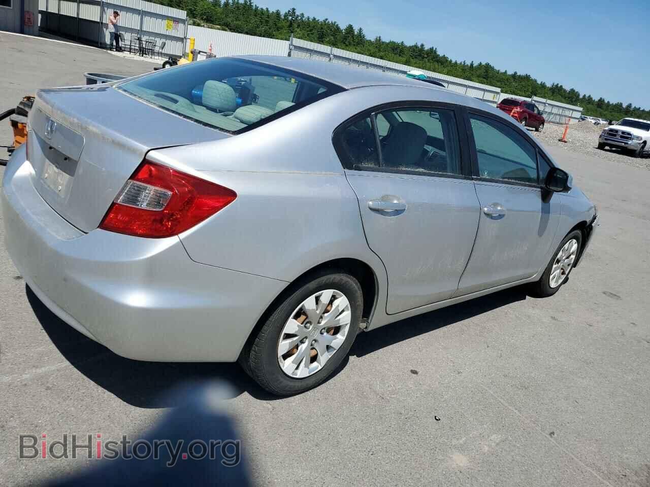 2012 HONDA CIVIC - VIN: 19XFB2F56CE387331 - Фото 3