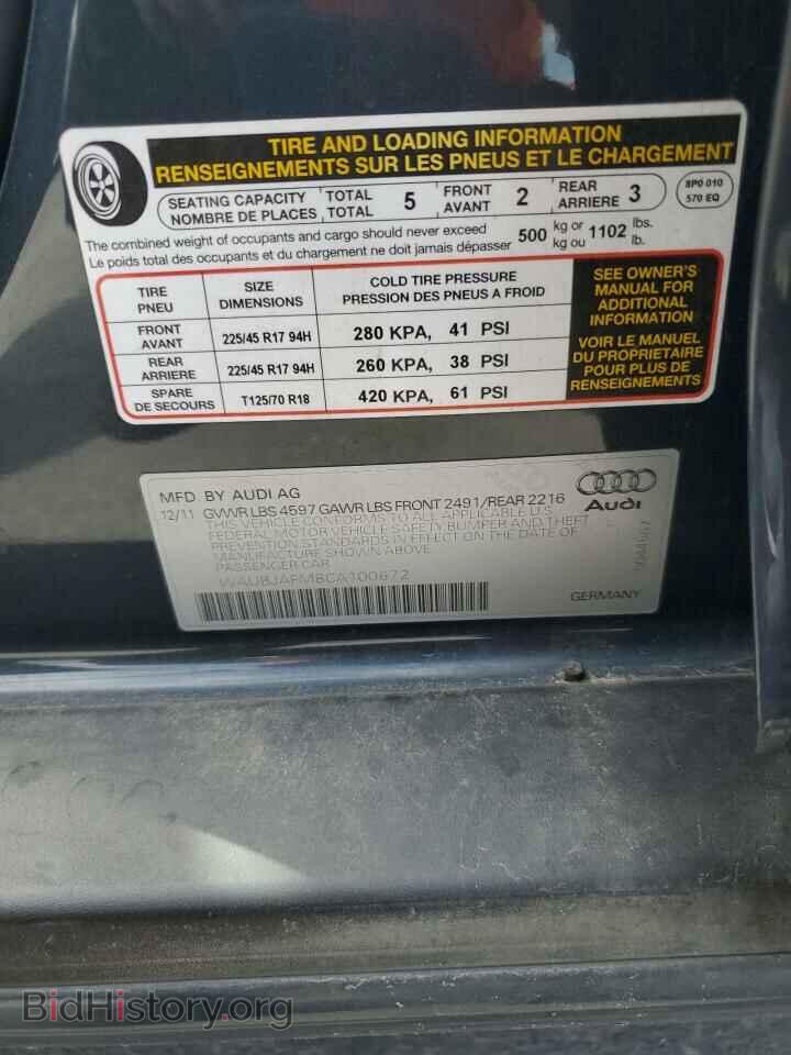 2012 AUDI A3 - VIN: WAUBJAFM8CA100672 - Photo 12