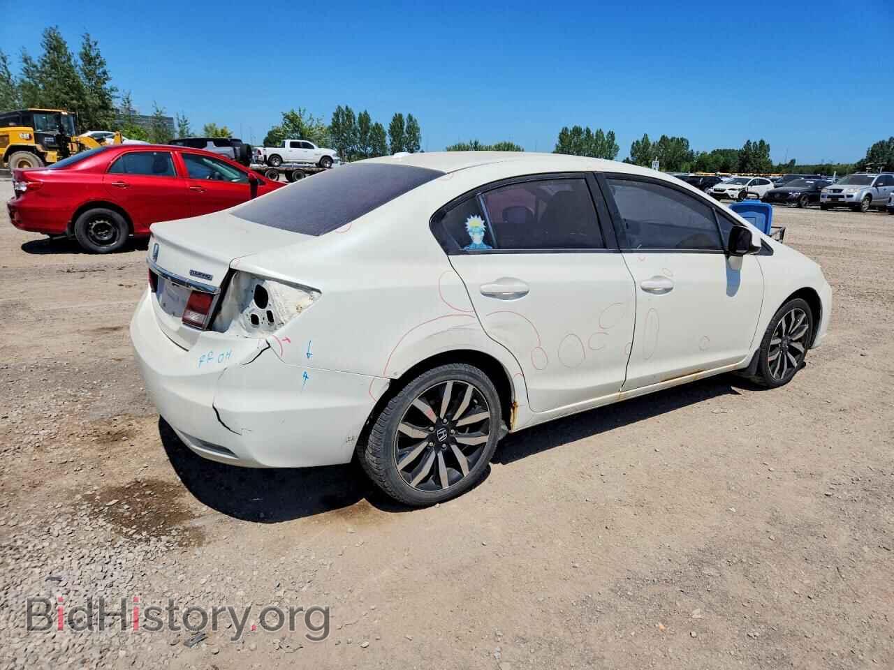 2013 HONDA CIVIC - VIN: 2HGFB2F75DH110825 - Фото 3