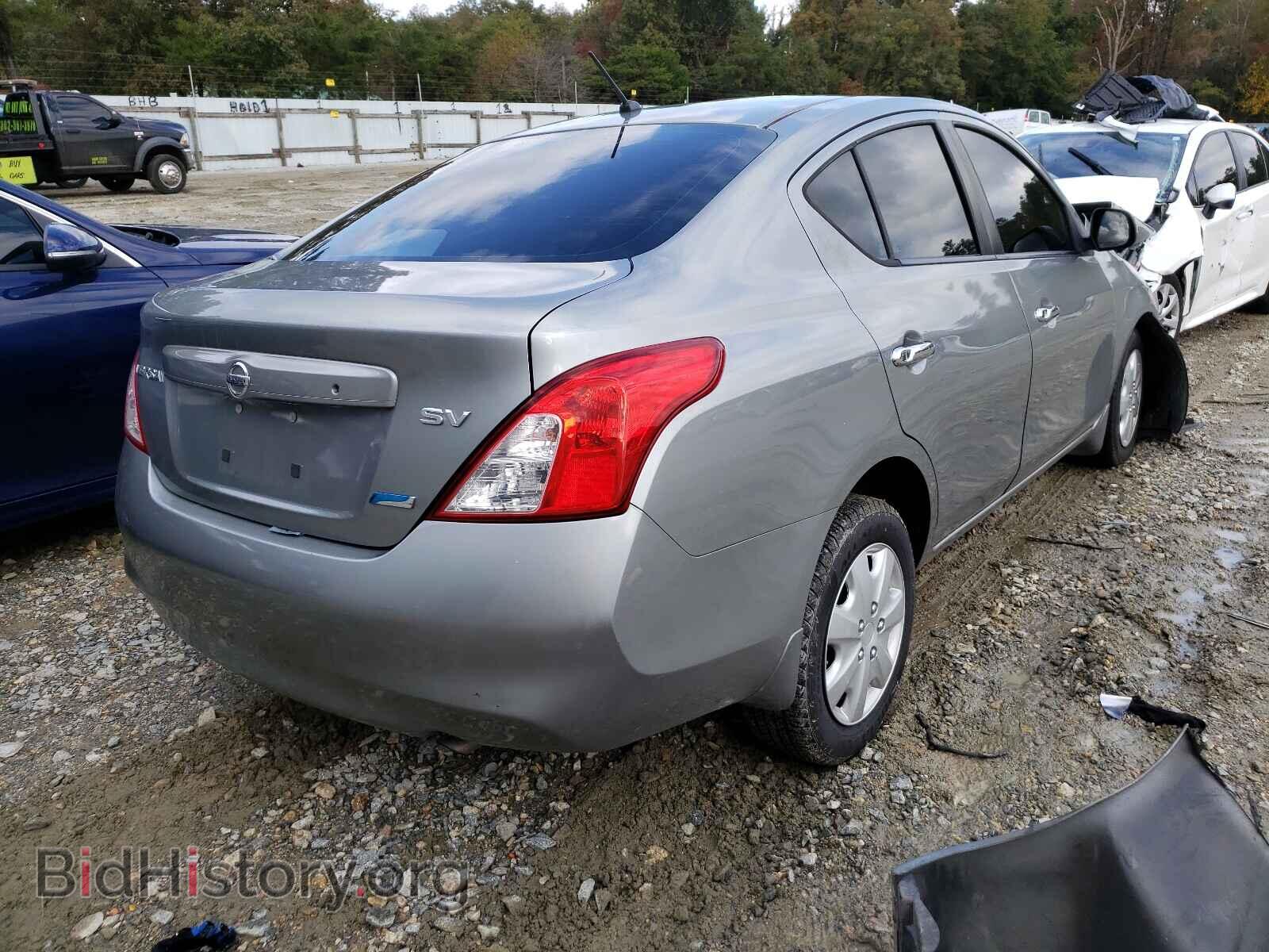 2012 NISSAN VERSA - VIN: 3N1CN7AP9CL828867 - Фото 4